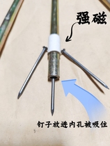 Nail punching tool inner angle gun woodworking special punch nail hammer wall nail nail fixed nail artifact construction site fixator