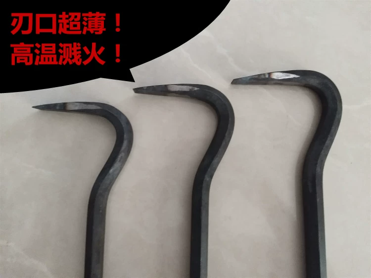 Xà beng nhỏ chế biến gỗ, xà beng thép đặc biệt hình lục giác dài dọc, bộ sưu tập dụng cụ loại bỏ khuôn đầu phẳng, xà beng, que gõ lớn búa su