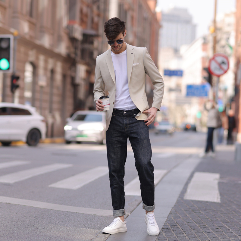 2025 New Formal Business Casual Wool Suit Men's Jacket High-End Fashion Slim Fit British Style Single Suit 2025 New Formal Business Casual Wool Suit Men's Jacket High-End Fashion Slim Fit British Style Single Suit