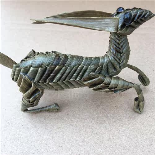 Brown Grass Choreographic Craft Gifts Swing Accessories Ancient Toys Ancient Costume Street Side Stall Items Photography Props Folk non-relic custom