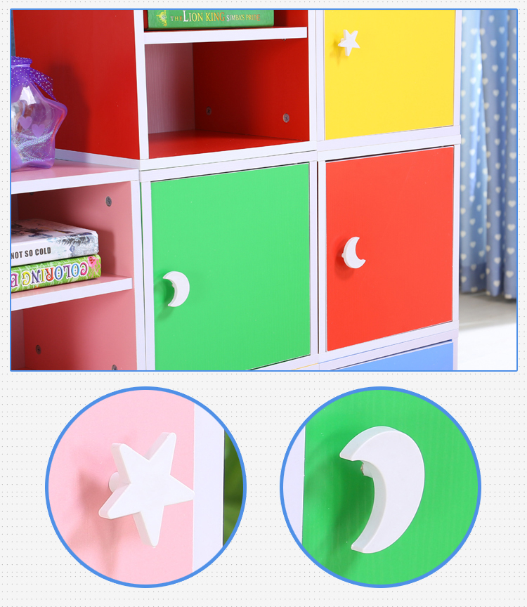 Tối giản hiện đại kết hợp miễn phí kệ tủ sách đơn giản đơn lưới lưu trữ nội các tủ sách tủ nhỏ với sinh viên cửa - Buồng tủ quần áo nhỏ