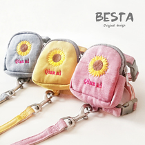 Summer Cute Pet Traction Rope Bag Pooch Kitty Chest Harness Small Dog Teddy Bib Bear Beaume Walk Dog Rope