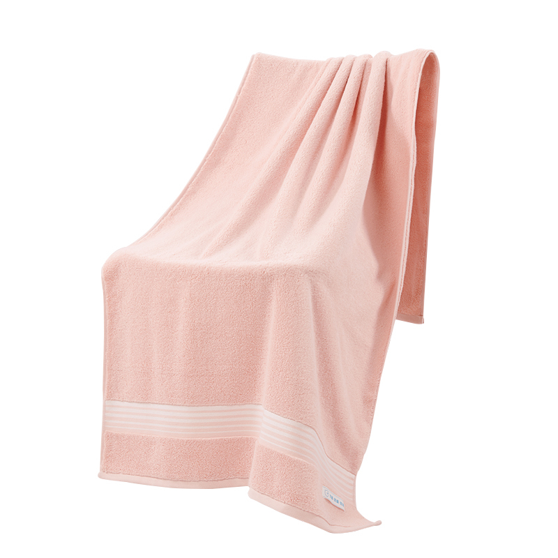 Jieyu Falman Bath Towel, Class a Pure Cotton, Long-Staple Cotton, Adult, Non-Fluorescent, Soft, Fluffy and Comfortable, Jq4003B