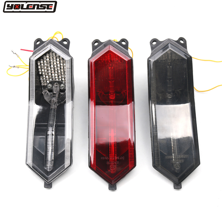 Applicable Mountain R1 R1 R1M R6 15 -19 years retrofitted rear tail light rear brake light LED tail light assembly