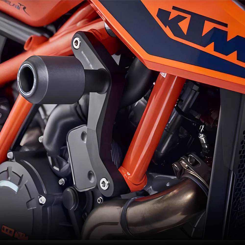 Suitable for Ktm Duke1390 Modified Body Anti-Fall Protection Balls and Anti-Fall Rubber, Body Protection Bumper Accessories — تصویر 1