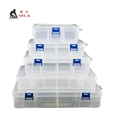 Screw box Tool box Plastic parts box Electronic components box Sample classification box Parts storage box Parts box
