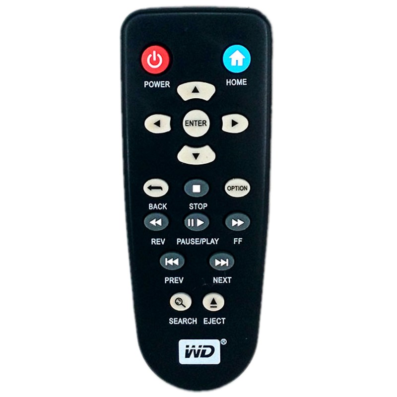 WD Live TV HD Mini Hub Media Player Điều khiển từ xa WDTV001RNN TV DVD Live & Mini Plus HD Media Player Yếu tố phát - TV tivi samsung 70 inch