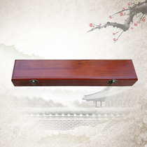 High-quality camphor wood rectangular calligraphy and painting box collection and storage small wooden box packaging brocade box mortise and tenon craft brocade box