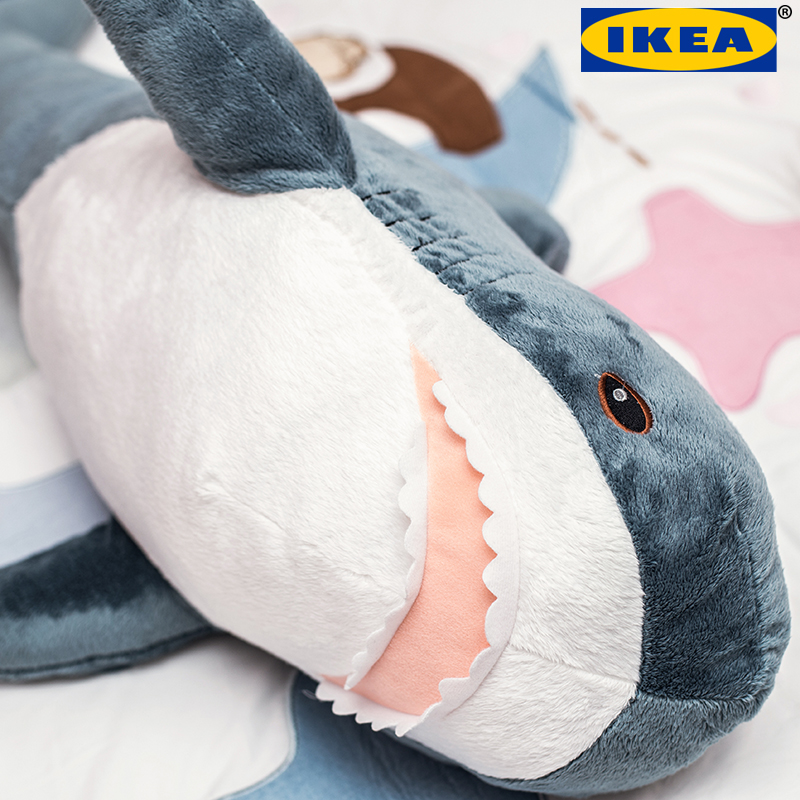 ikea shark pillow