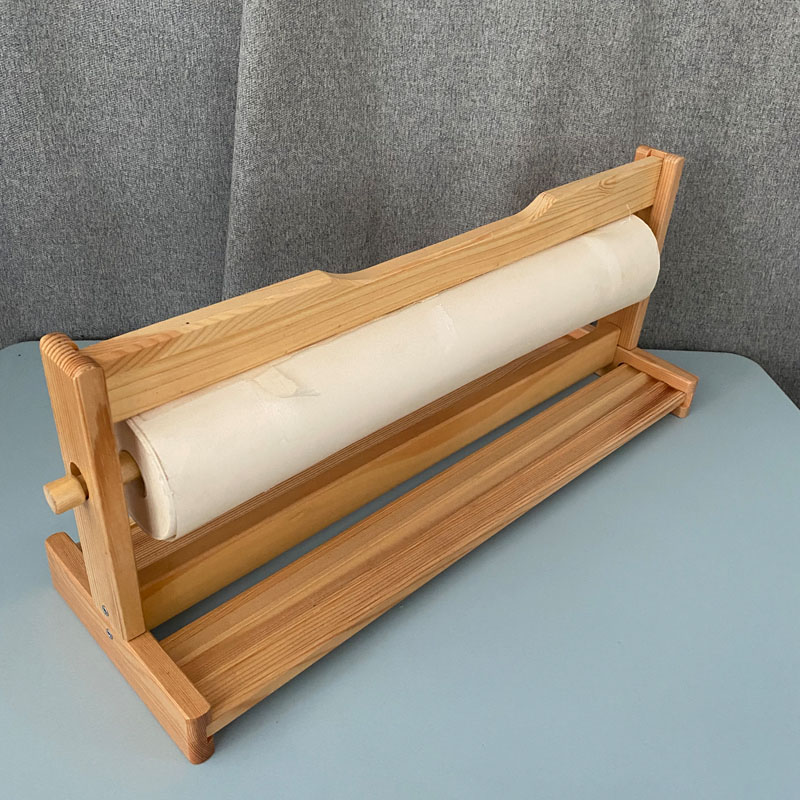 Suitable for home painting tools easel painting paper roll storage pieces baby children's school supplies painting paper painting roll rack