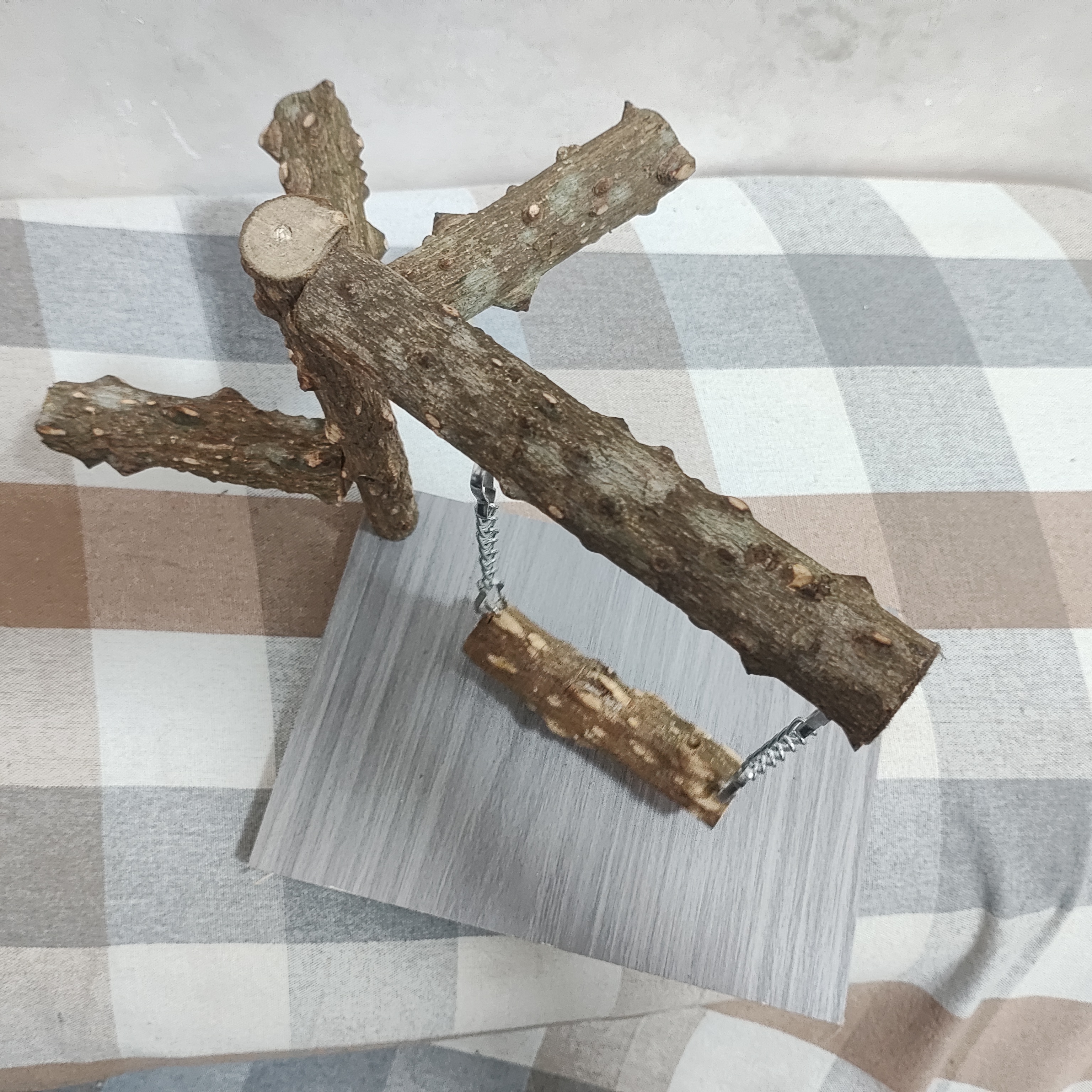 Parrot Pepperwood Training Stand Bird Swing