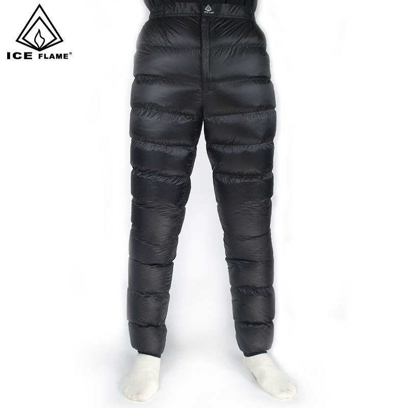 Ice Flame IceFlame outdoor down pants winter thickened goose down lightweight warm, windproof and cold-resistant mountaineering skiing