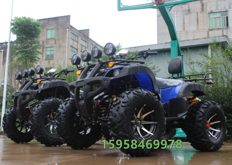 Lớn và nhỏ bull trục lái xe ATV bốn bánh off-road leo núi xe máy điện 125-250 tất cả các địa hình địa điểm