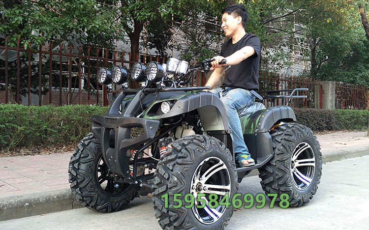 Lớn và nhỏ bull trục lái xe ATV bốn bánh off-road leo núi xe máy điện 125-250 tất cả các địa hình địa điểm