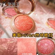 Mỹ Milani hạn chế nướng má hồng rouge khả năng sửa chữa làm sáng với bàn chải gương đủ màu 03 05 08 12