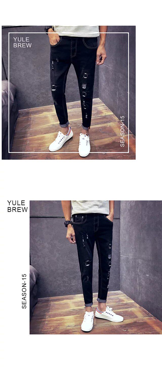 Jeans en coton pour automne - Ref 1461822 Image 21