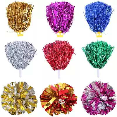 Chen Tao 50g Games refueling props cheerleading cheerleading supplies fingers 2 holes flower handle flower