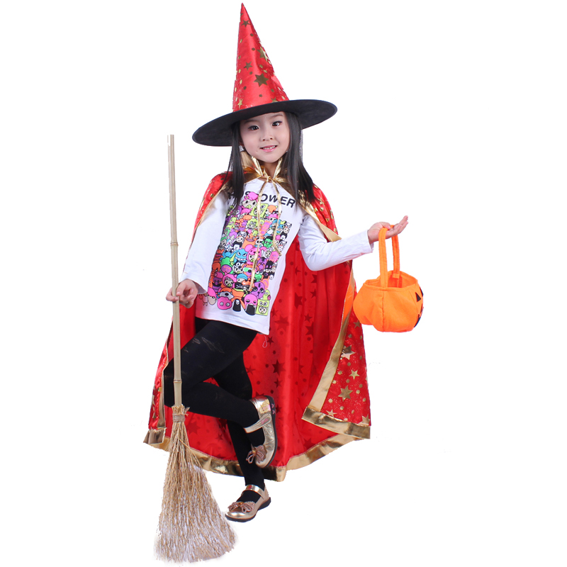 Kid/'s Wizard Hat Children/'s Witch Pointed Hat for Halloween Day