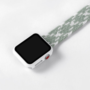 官网款适用iwatch表带原装苹果手表6/5尼龙单圈applewatch4/3/2/1替换带SE42/44mm38/40男女运动回环弹力伸缩