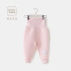 Newborn baby high waist pants baby warm belly trousers autumn and winter inner wear cotton thick long johns leggings