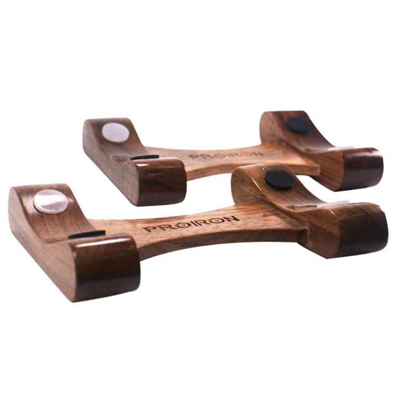 PROIRON walnut dumbbell base wooden support solid wood dumbbell rack dumbbell Holder