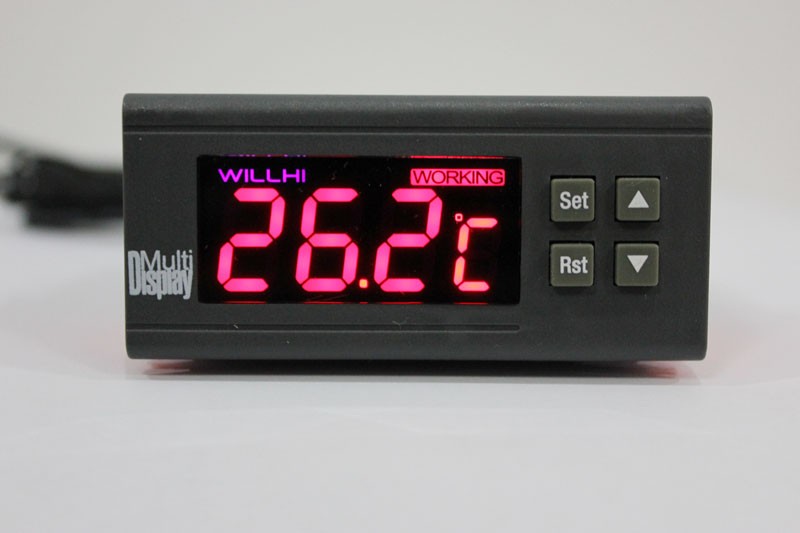 50 ~ 110 deg C WH7016C Digital Temperature Controller Thermostat Range