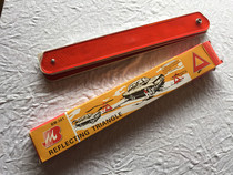 Car triangle indicator card Car tripod Car safety triangle warning sign Traffic sign height limit