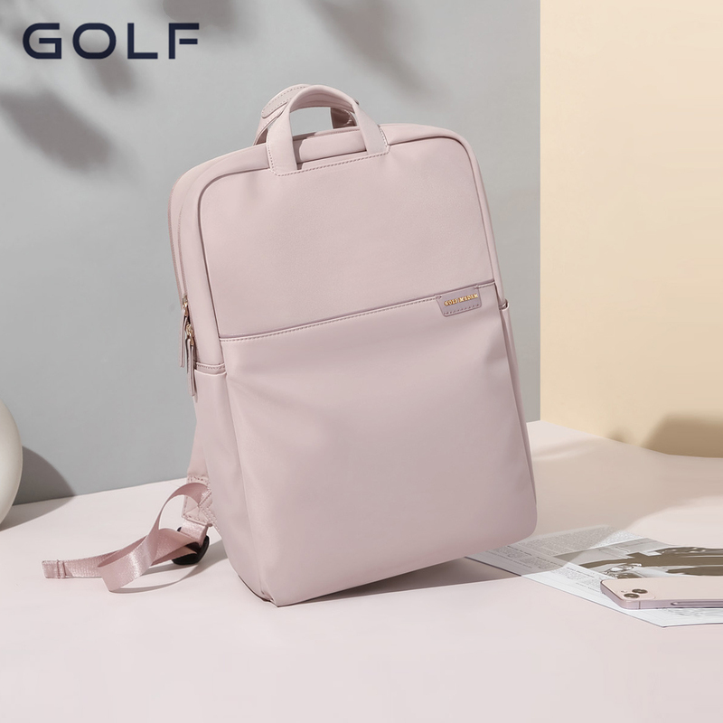 Golf Backpack for Women 2026 New Simple Canvas Travel Backpack Large Capacity Computer Bag College Student Bag