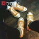 [chạy buổi sáng] Converse 1970S Converse Samsung tiêu chuẩn đen trắng cao để giúp giày vải thấp T #