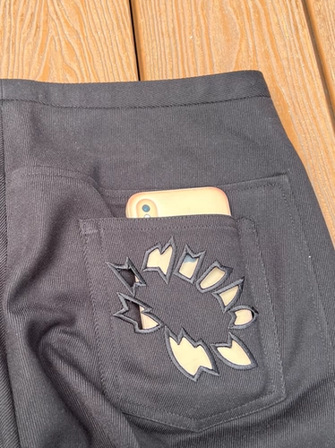 Вы на первом слое расклешенных брюк Type31 на сковороде, повседневные повседневные микроаллеры из трехмерных брюк пошива