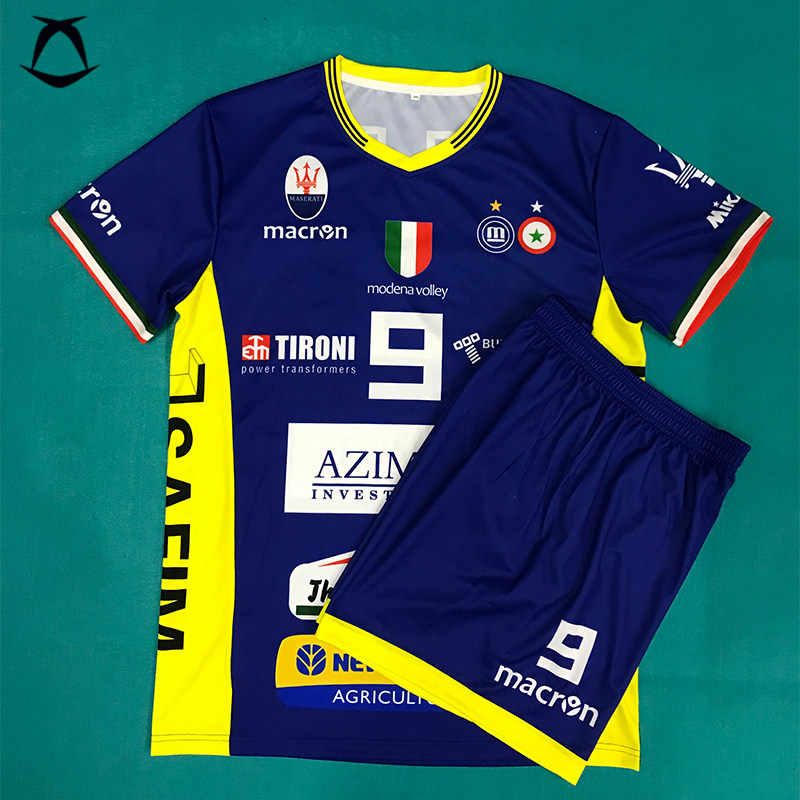 2020 Volleyball Suit Men And Women Short Sleeved Breathable Suit Sweat