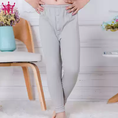 Boys' warm sanitary pants plus velvet thickened middle-aged children's sanitary pants children's cashmere pants padded warm pants cotton wool pants