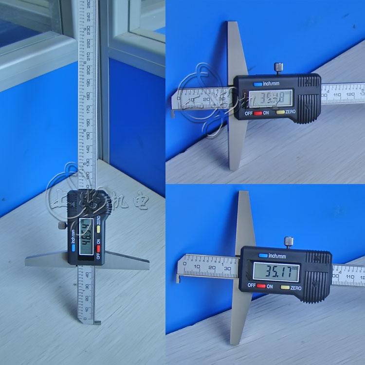 Original factory Zhengzong Guilin Guanglu Electronic Depth ruler 0-300mm Guanglu Single Ditch Number Display Depth Ruler