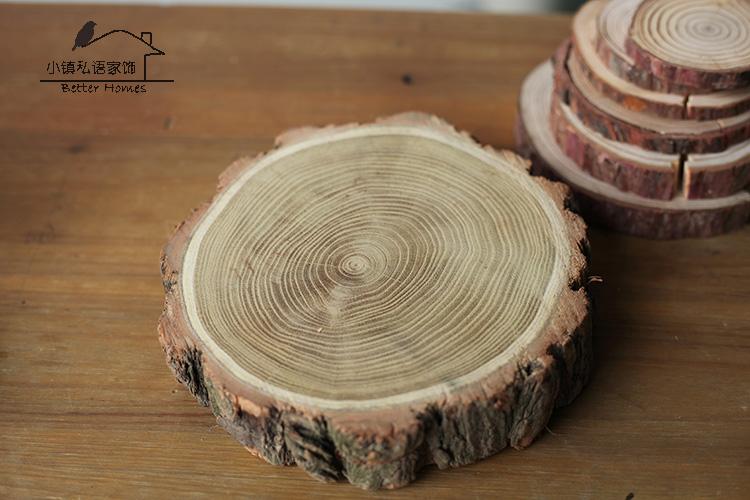 Trang trí nội thất đồ gỗ mảnh hiển thị gỗ rắn mảnh gỗ đạo cụ nhiếp ảnh trang trí cửa sổ cá tính thiết kế tiệm nail