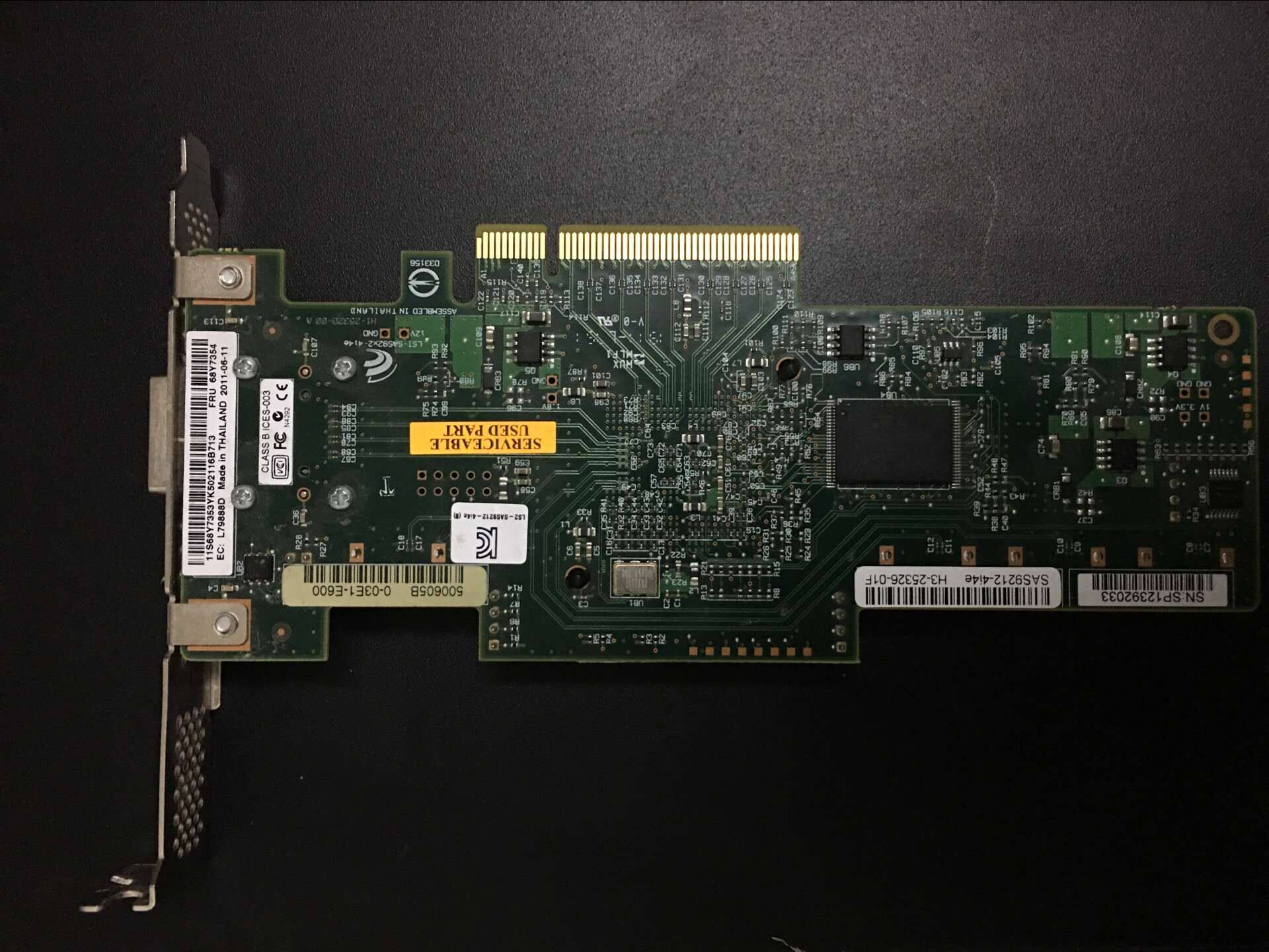 68Y7354 IBM 6GB SAS HBA card 46M0907 68Y7354 Original Array Card spot