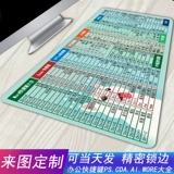 Fast Mouse Mouse Pad Super Light 2021 календарный календарный календарный календарь подушка WP