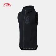 Li Ning vest nam 2018 mới Wade series áo khoác không tay nam áo thể thao AMDN241