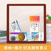 Высокопроницаемый акрил ⭐Простой стиль без слов ⭐Бордовая рамка