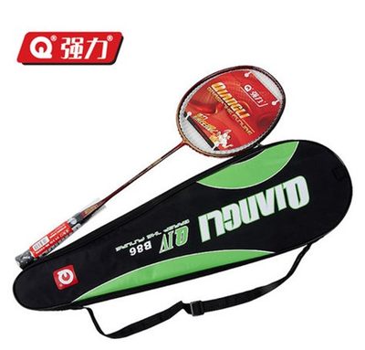 羽毛球拍 正品强力B86碳铝一体成型羽毛球拍 控球型羽拍 攻守兼备