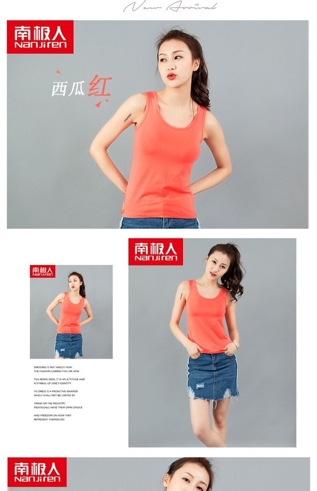 Đặc biệt hàng ngày mùa thu áo không tay cotton mùa thu Áo sơ mi mỏng, mỏng bên trong sling với màu rắn bên ngoài mặc vest nữ áo khoác nỉ nữ