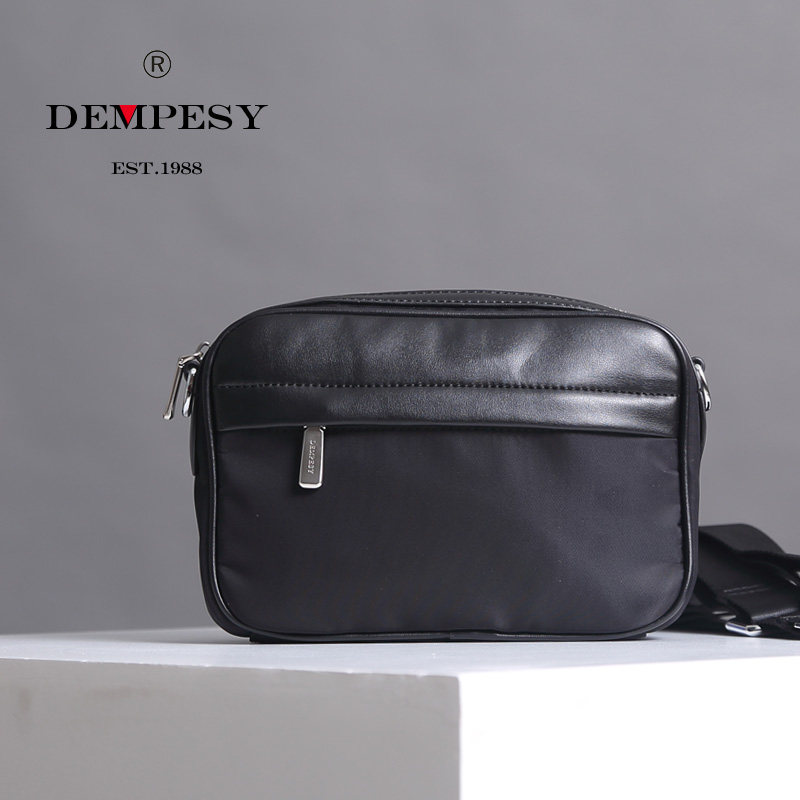 Dempsey men's handbag canvas Oxford cloth clutch bag business casual large-capacity backpack one-shoulder diagonal small bag