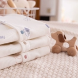 Детское демисезонное боди, тонкий хлопковый осенний лонгслив