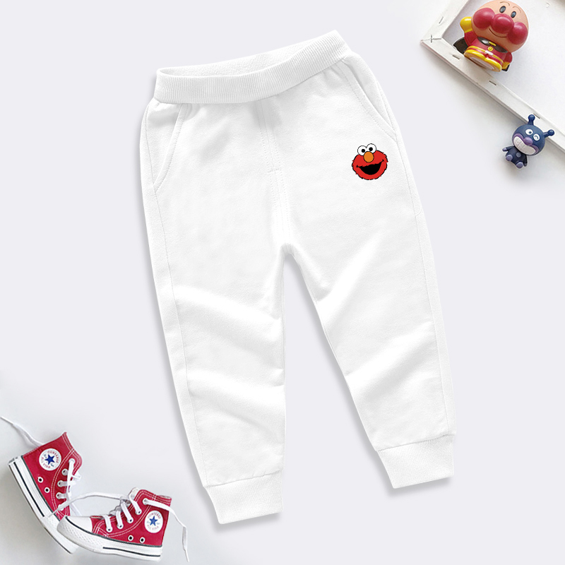 Nam và nữ sweatpants childrens quần bông bé quần lỏng lẻo 2019 mùa xuân và mùa thu childrens quần âu.