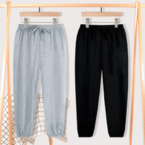 Childrens summer new pants 2021 baby breathable thin mosquito - proof pants boys and girls in summer