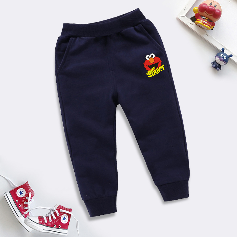 Nam và nữ sweatpants childrens quần bông bé quần lỏng lẻo 2019 mùa xuân và mùa thu childrens quần âu.