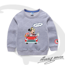 Childrens autumn clothes 2021 new foreign style Joker Boys Girls clothes Spring children long sleeve shirt cotton childrens clothing