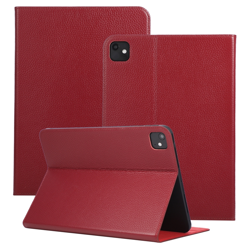 High-End Apple 2026 Model iPad Pro 11inch Lychee Grain First-Layer Cowhide Leather Air8 Sleep Protection Case Mini7 Mini with Pen Slot 13 Tablet Case 10Th Generation Business Model 12.9 Chinese Red High-End Apple 2026 Model iPad Pro 11inch Lychee Grain First-Layer Cowhide Leather Air8 Sleep Protection Case Mini7 Mini with Pen Slot 13 Tablet Case 10Th Generation Business Model 12.9 Chinese Red