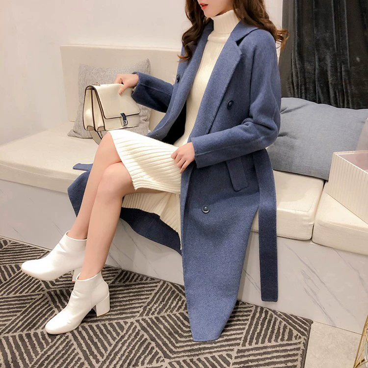 [Spot] Thắt lưng cashmere hai mặt thủ công cao cấp Albaka hai mặt