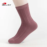 Vớ nữ Nair vớ mùa thu và mùa đông vớ cotton dày vớ bằng sợi tre trong ống 3759 gió đại học 4402 vớ dài tất noel