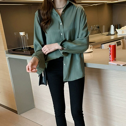 Рубашка, сексуальный весенний лонгслив для отдыха, 2025 года, городской стиль